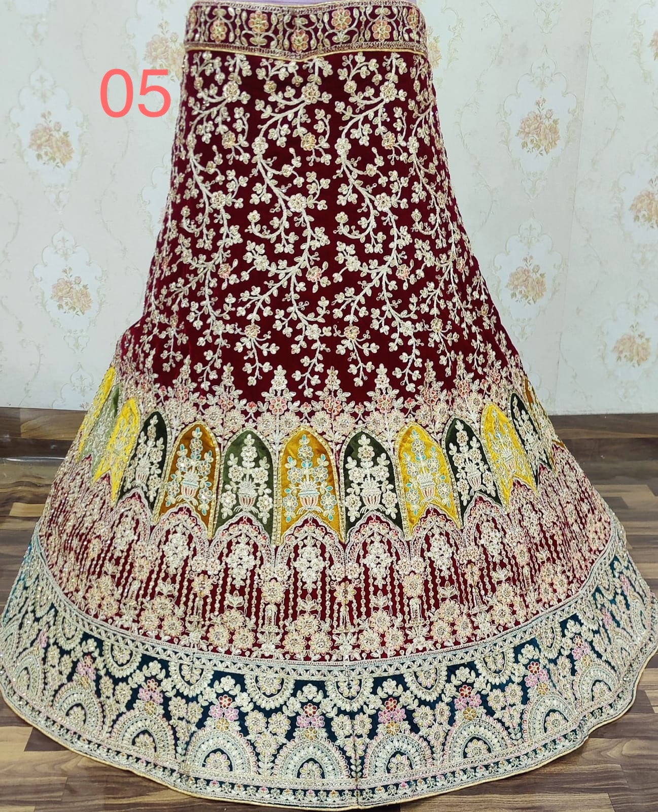 Jiah Indian heritage traditional lehanga - Saffronfashionindia