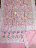 Khaddi tussar jangla saree