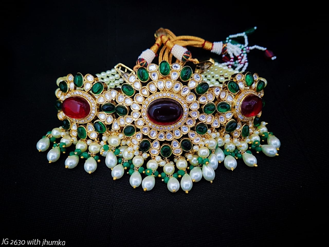 Rihvaz choker set - Saffronfashionindia