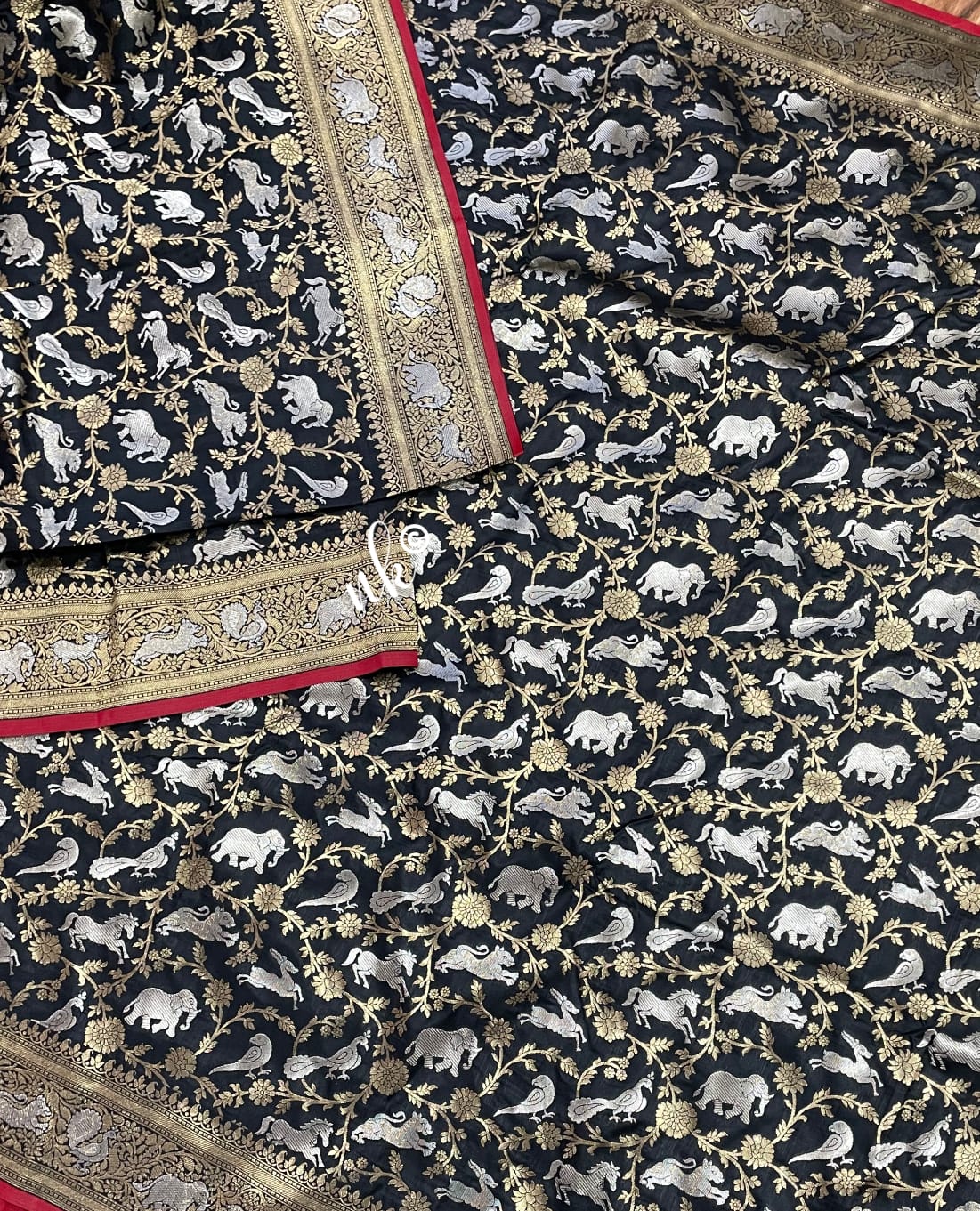Shikhara inspired Banarsi saree - Saffronfashionindia