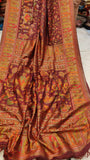 Beautiful woven traditional Kani saree