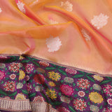 Onisha handwoven kora saree