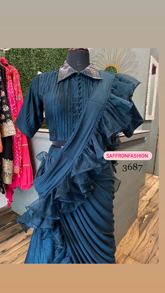 Vanisha indowestern dress - Saffronfashionindia