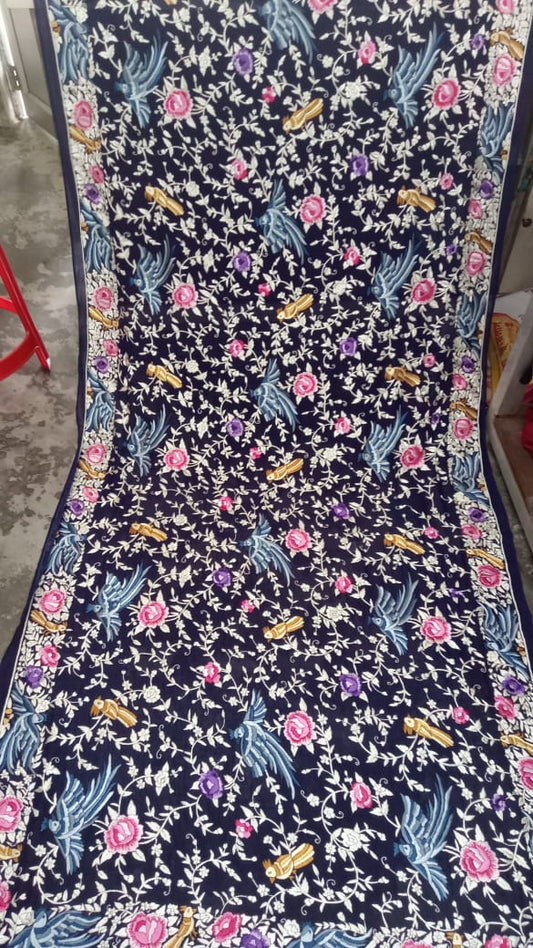 Junal authentic Parsi dupatta - Saffronfashionindia