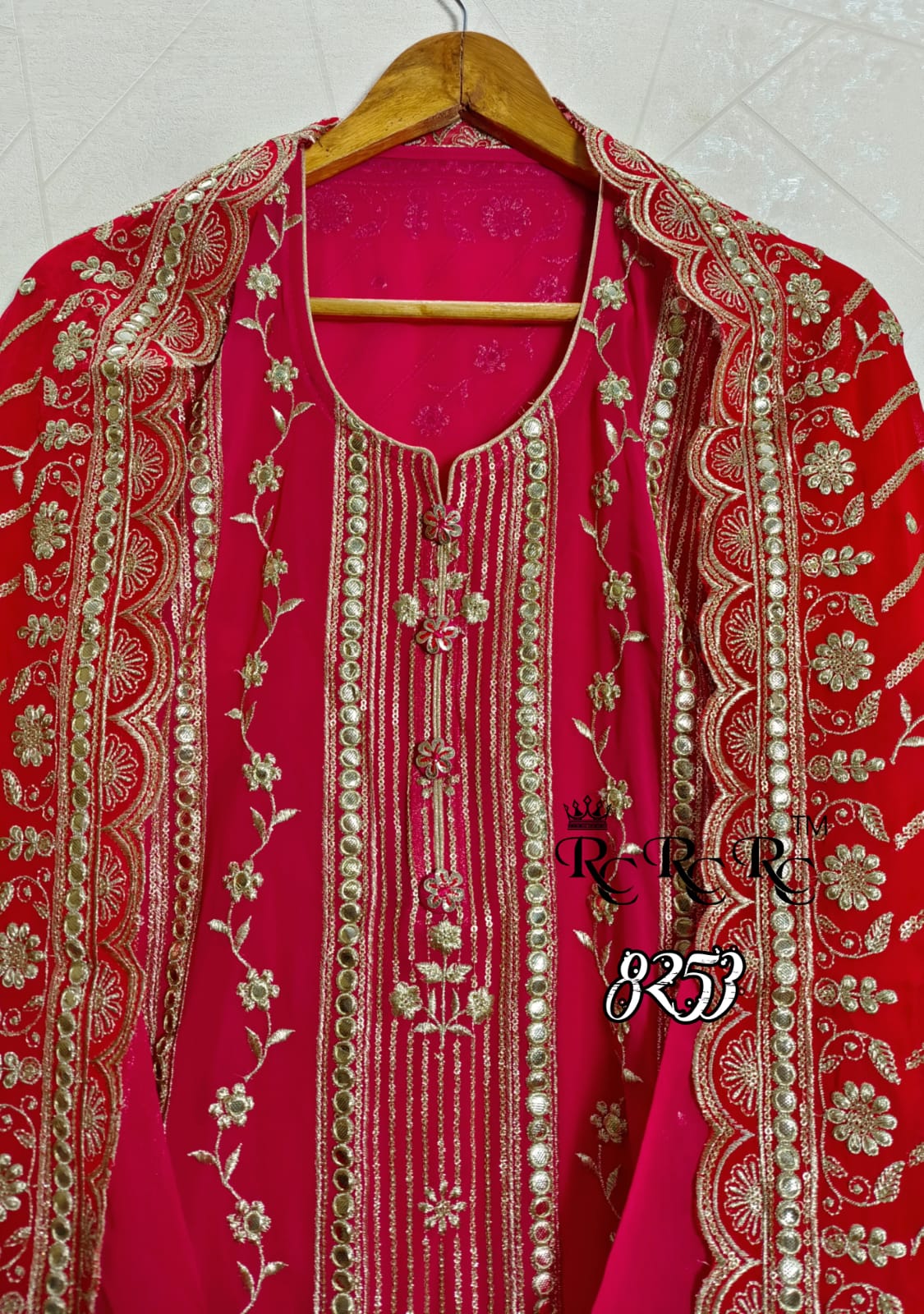 Wedding inspired lehanga set - Saffronfashionindia