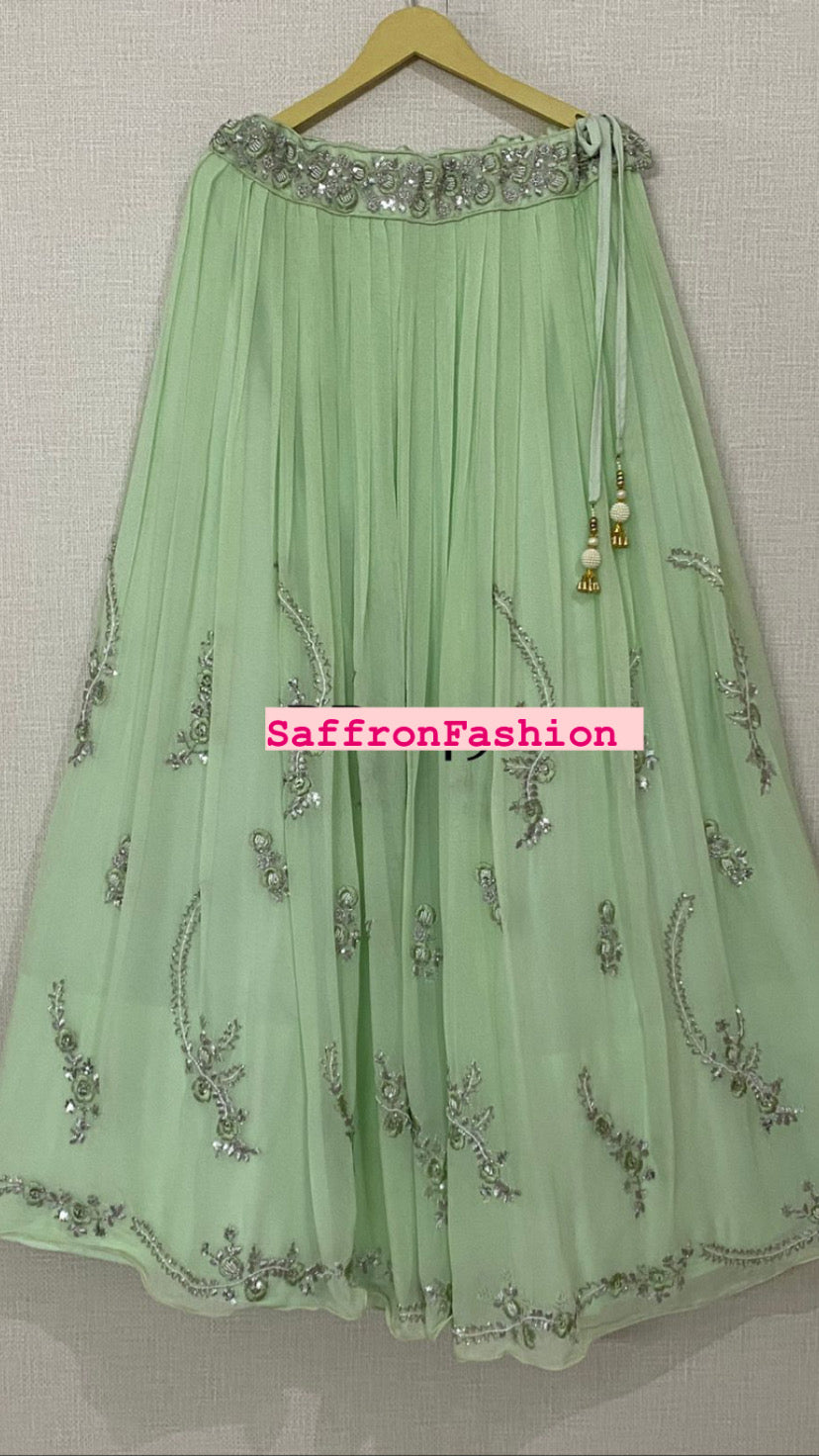 Mint inspired dress - Saffronfashionindia