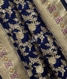 Beautiful floral weaved saree