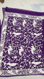 Mahiva Parsi embroidery saree