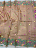 Abeli tantuj jamdani saree