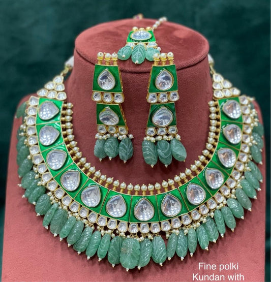 Strawberry inspired choker set - Saffronfashionindia