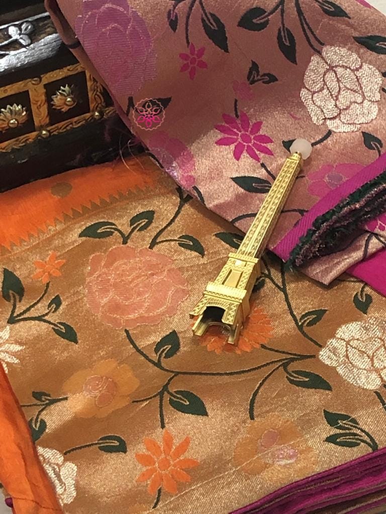 Banarsi bridal saree - Saffronfashionindia