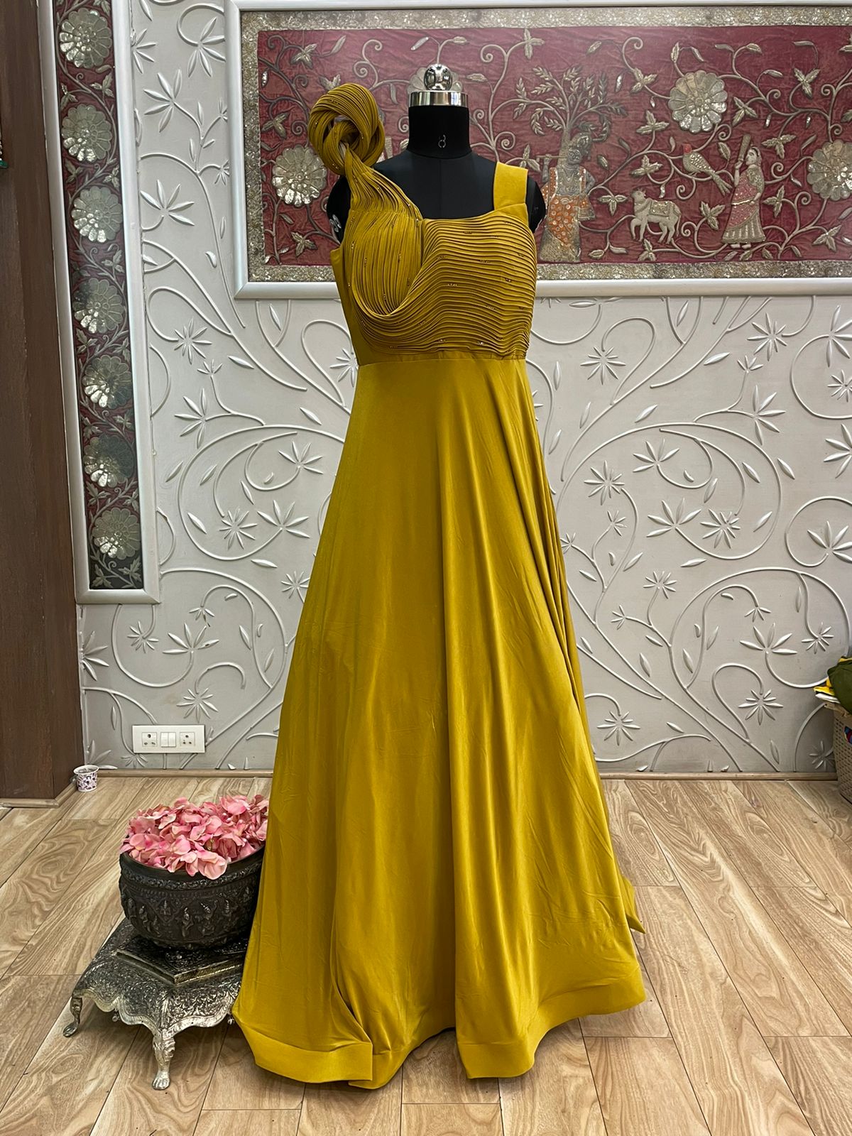 Kivin gown,,,,dress,,,,partywear dress - Saffronfashionindia