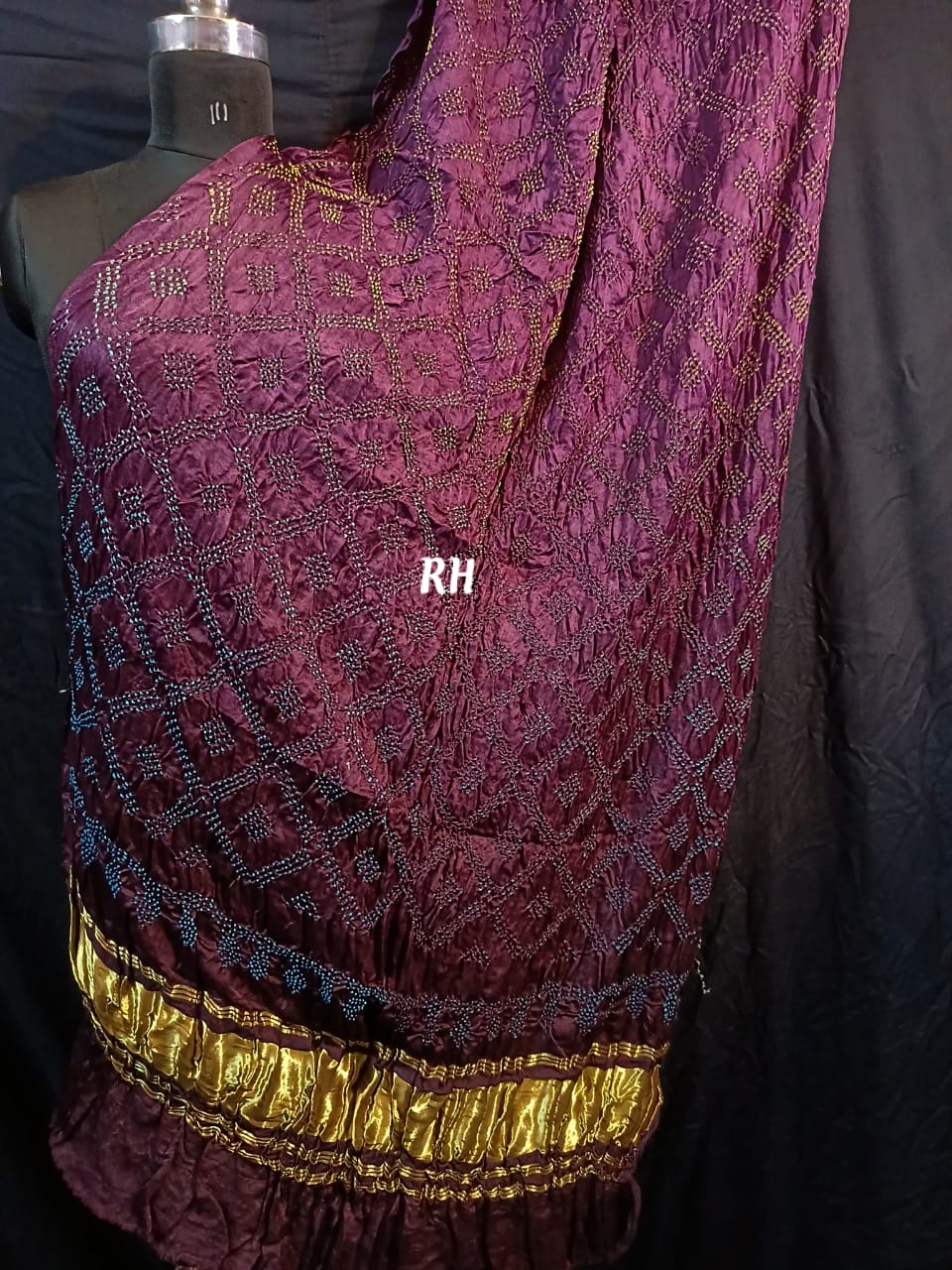 Tanisha gaji silk dupatta - Saffronfashionindia