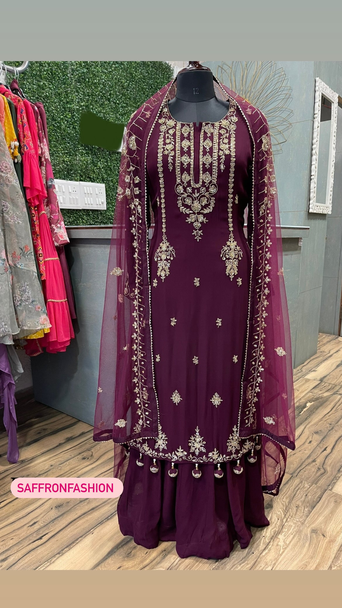 Rimi partywear dress - Saffronfashionindia