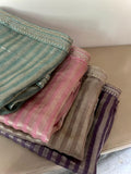 Neshina striped weaving organza saree