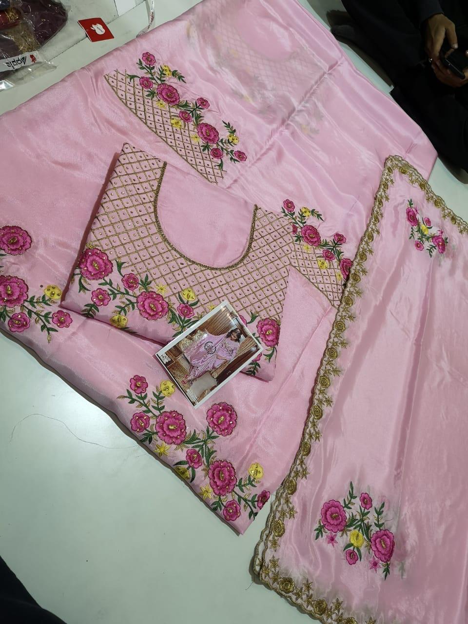 Pink salwar suit - Saffronfashionindia
