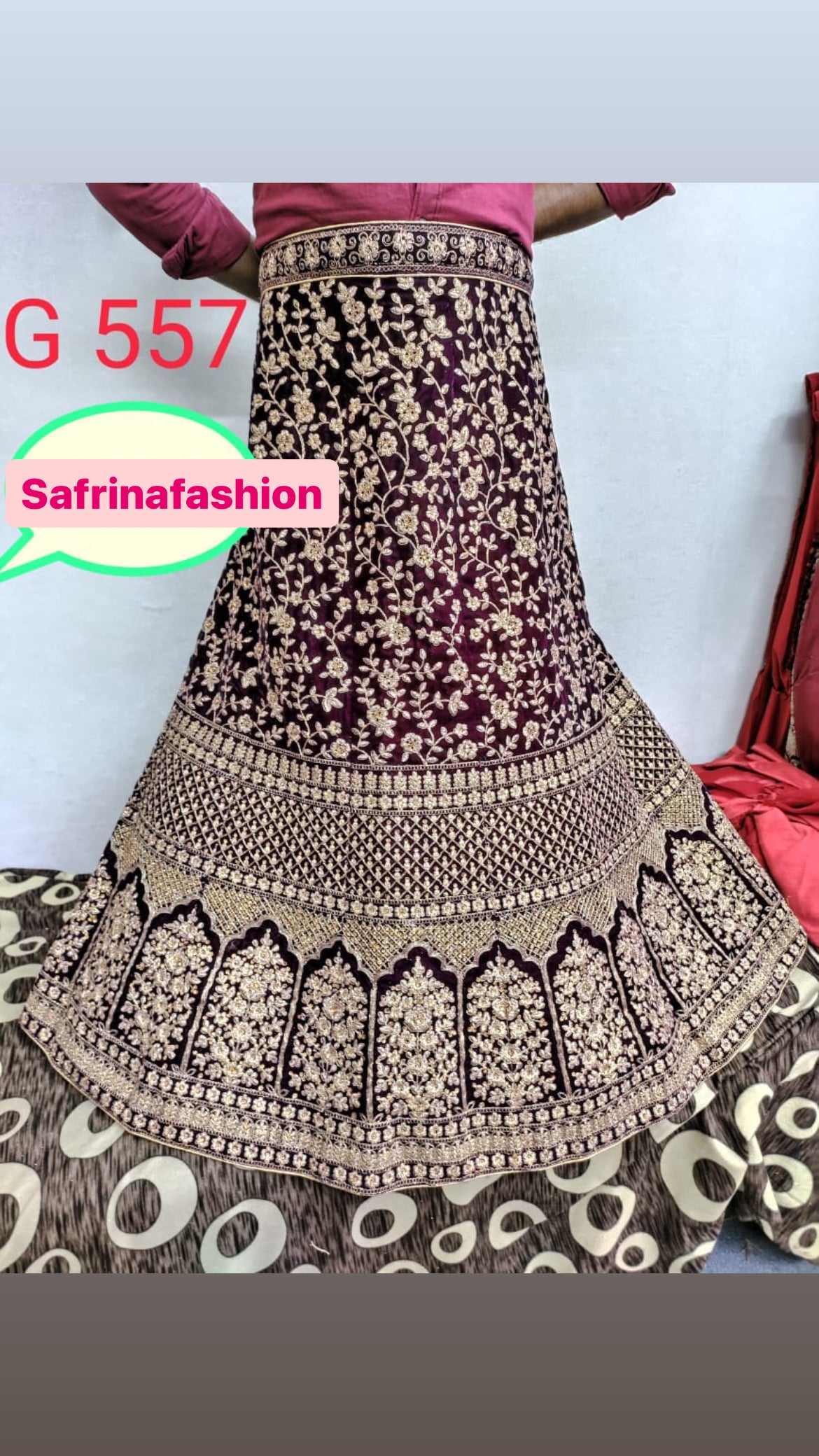 Jodha bridal traditional beautiful lehanga - Saffronfashionindia