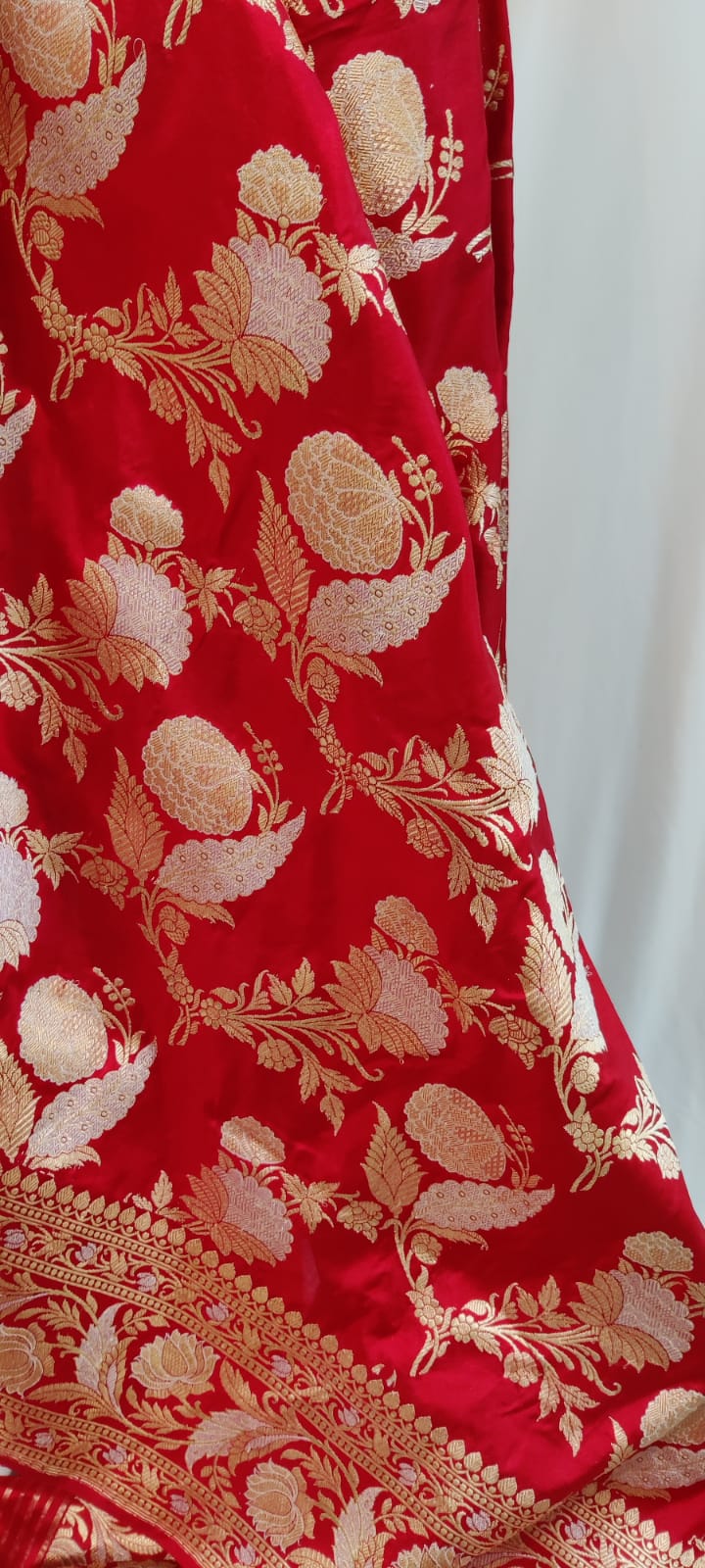 Lal beauty kaduwa saree Saffronfashionindia