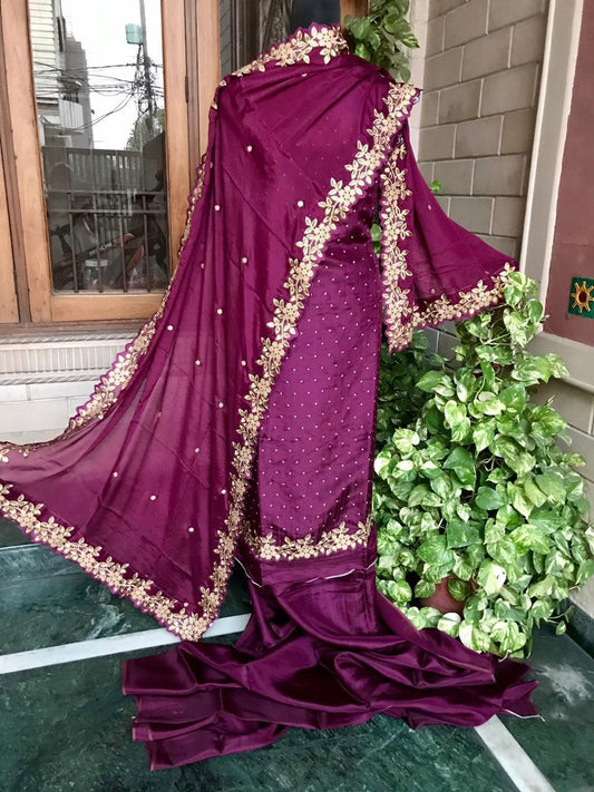 Silk Suit - Saffronfashionindia