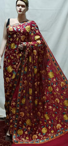 Nikashi embroidered saree