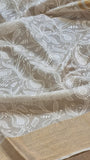 Kota tussar embroidery saree