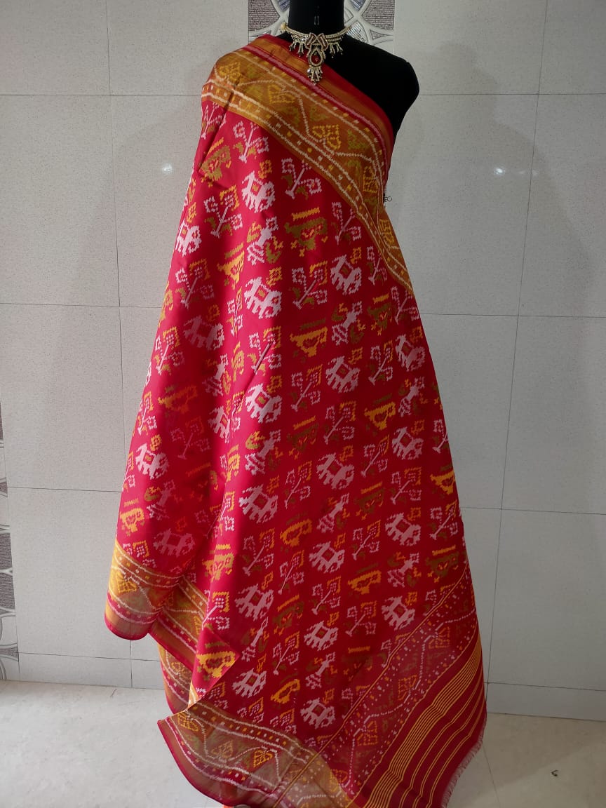 Patola dupatta - Saffronfashionindia