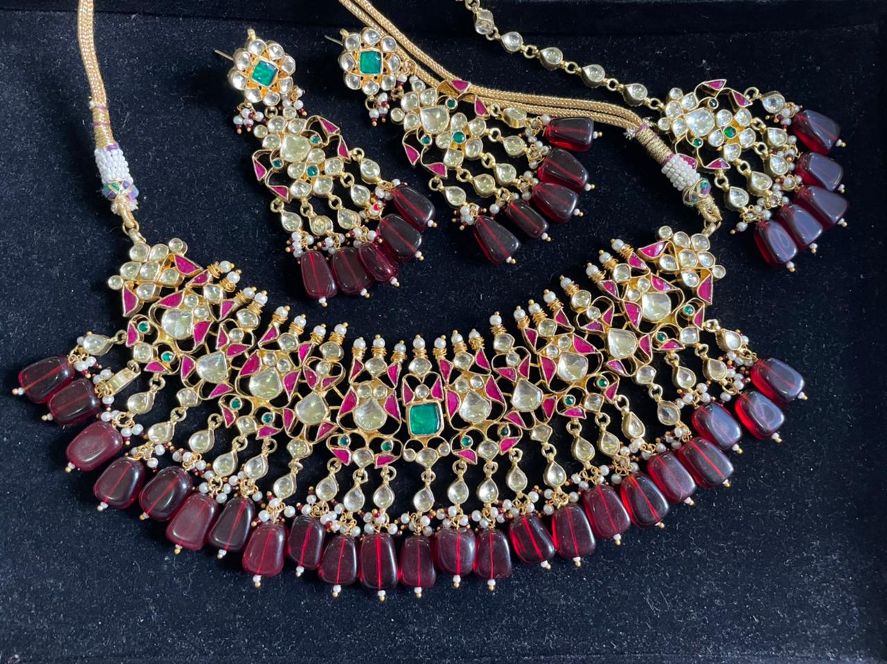 Ravish choker set - Saffronfashionindia