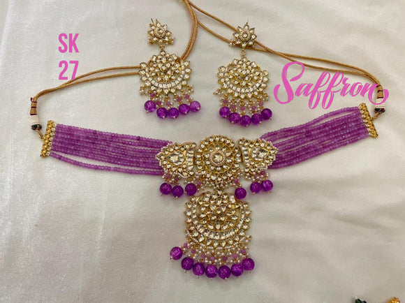 Pinkilla necklace set