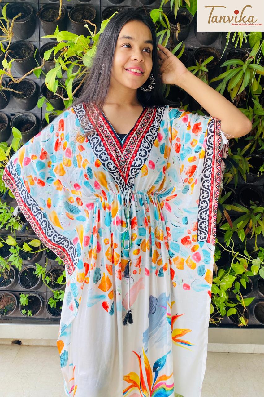 Boho kaftan - Saffronfashionindia