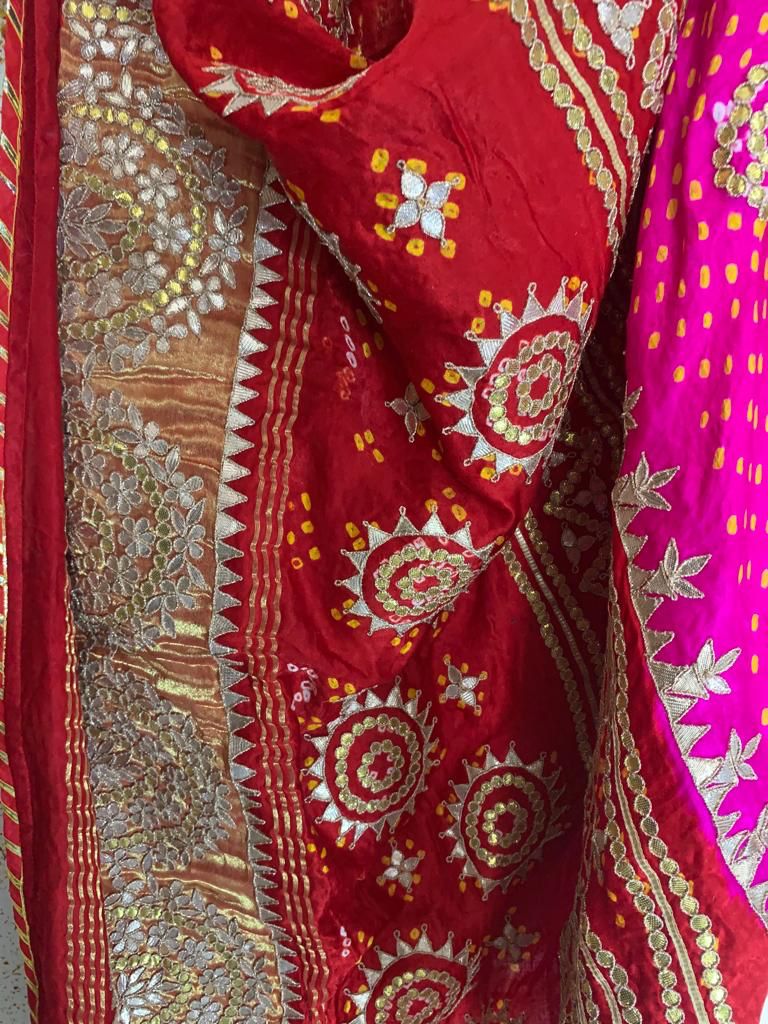 Nazni gajji silk dupatta - Saffronfashionindia