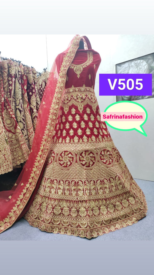 Kinjal bridal lehangas - Saffronfashionindia