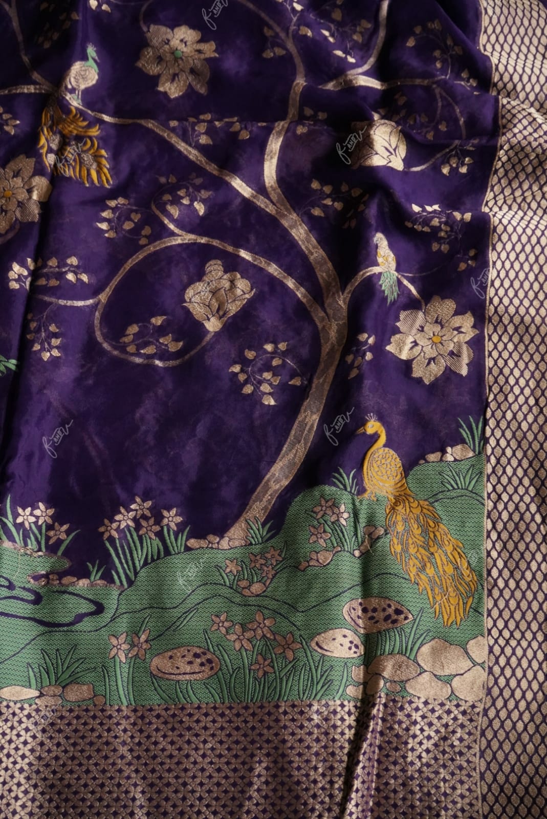 Women handloom saree - Saffronfashionindia