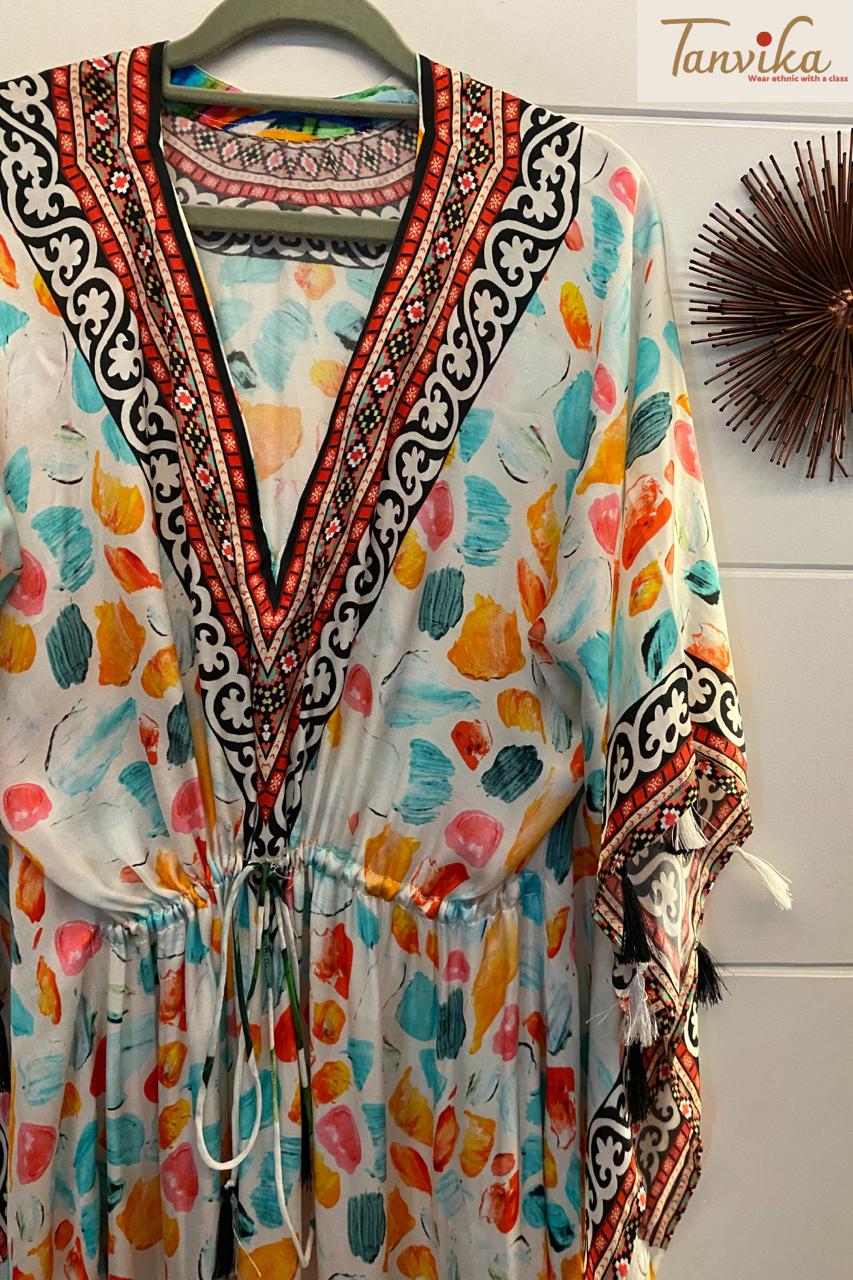 Boho kaftan - Saffronfashionindia