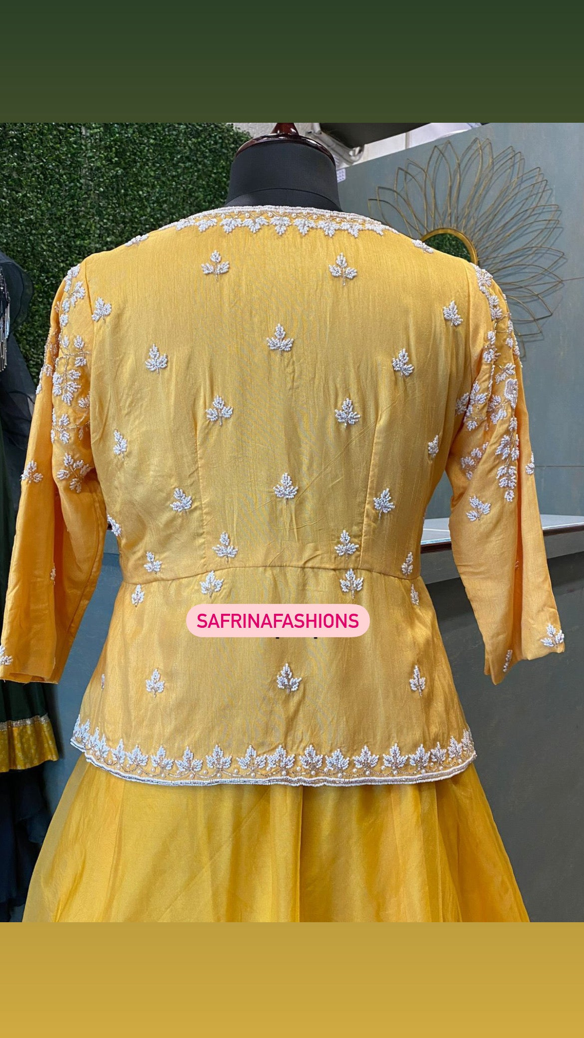 Dolashi peplum indowestern dress - Saffronfashionindia