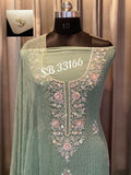 Nishani sequins embroidered suit