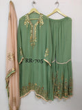 Gorgette kurta dress