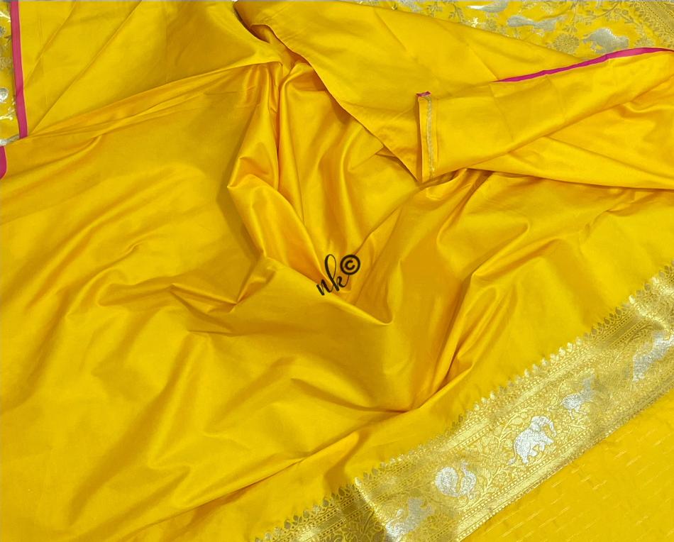 Shikhara inspired Banarsi saree - Saffronfashionindia