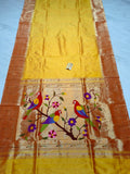 Bishnoi Paithani handwoven saree