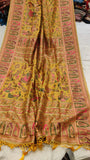 Beautiful woven traditional Kani saree