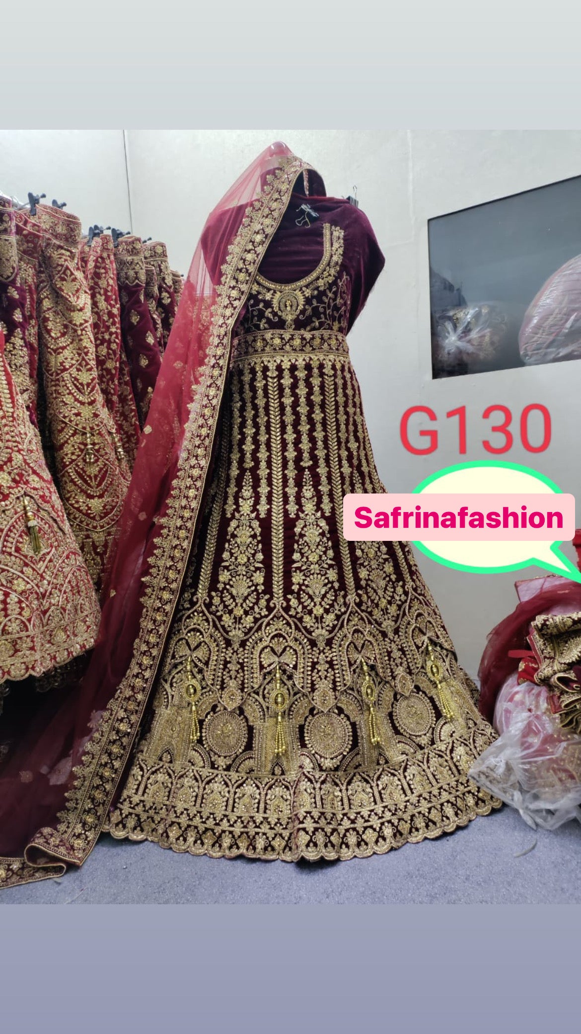 Jodha bridal traditional beautiful lehanga - Saffronfashionindia