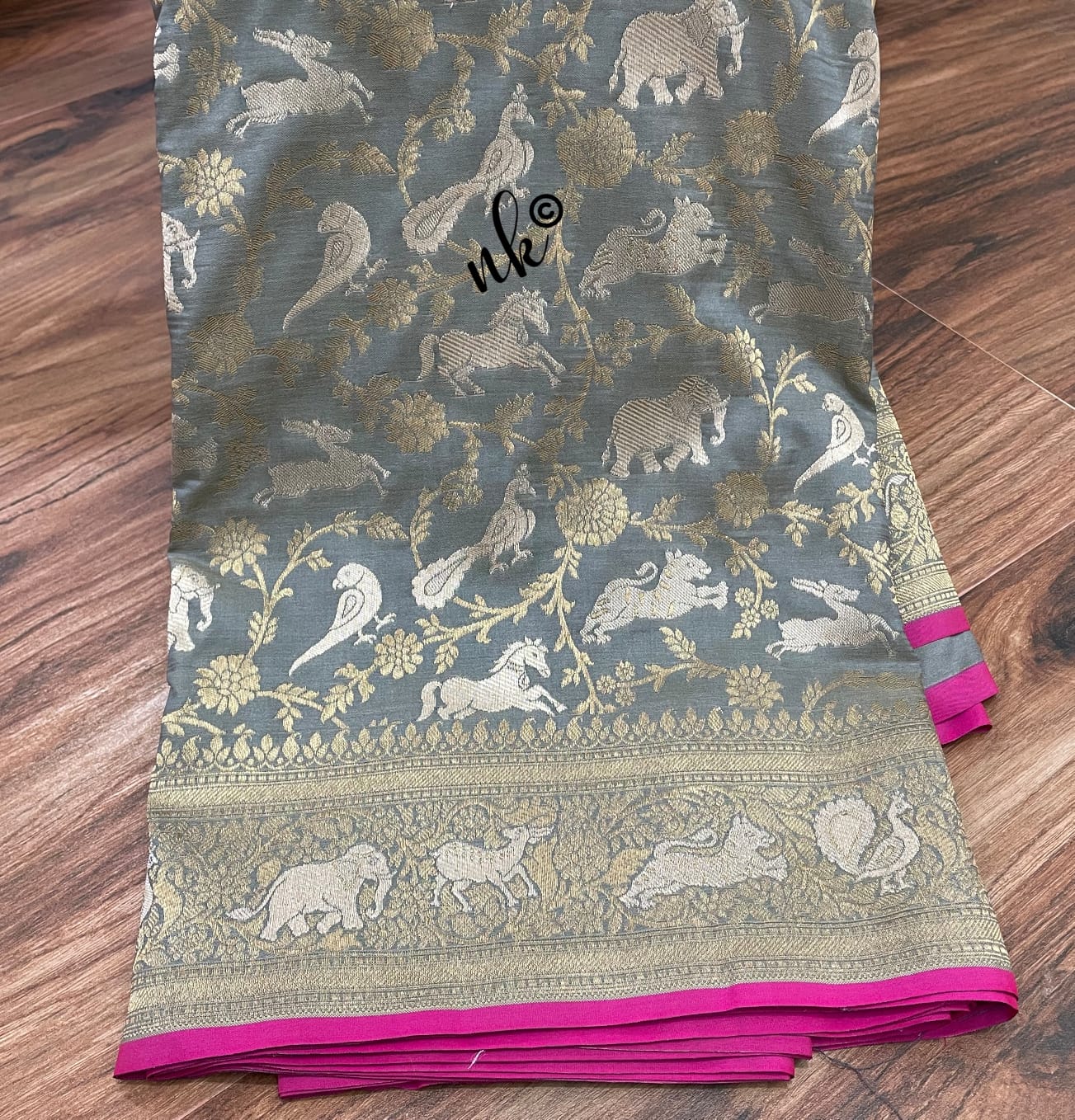 Shikhara inspired Banarsi saree - Saffronfashionindia