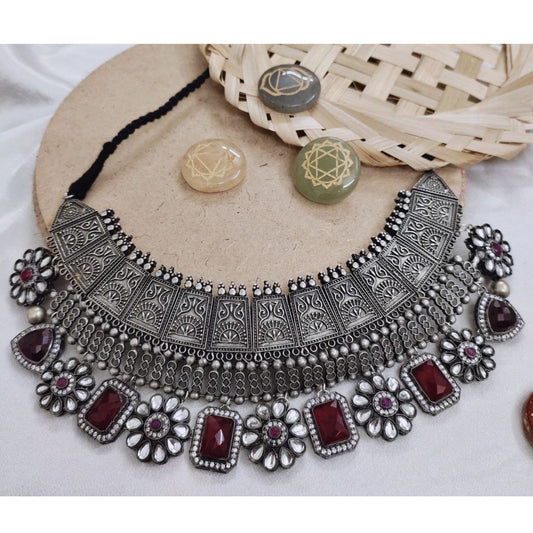 Ghorisha tribal neckpiece - Saffronfashionindia