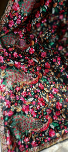 Kashmiri embroidery saree