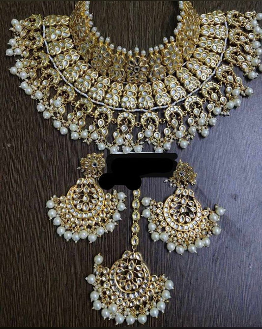 Rehaana choker set - Saffronfashionindia