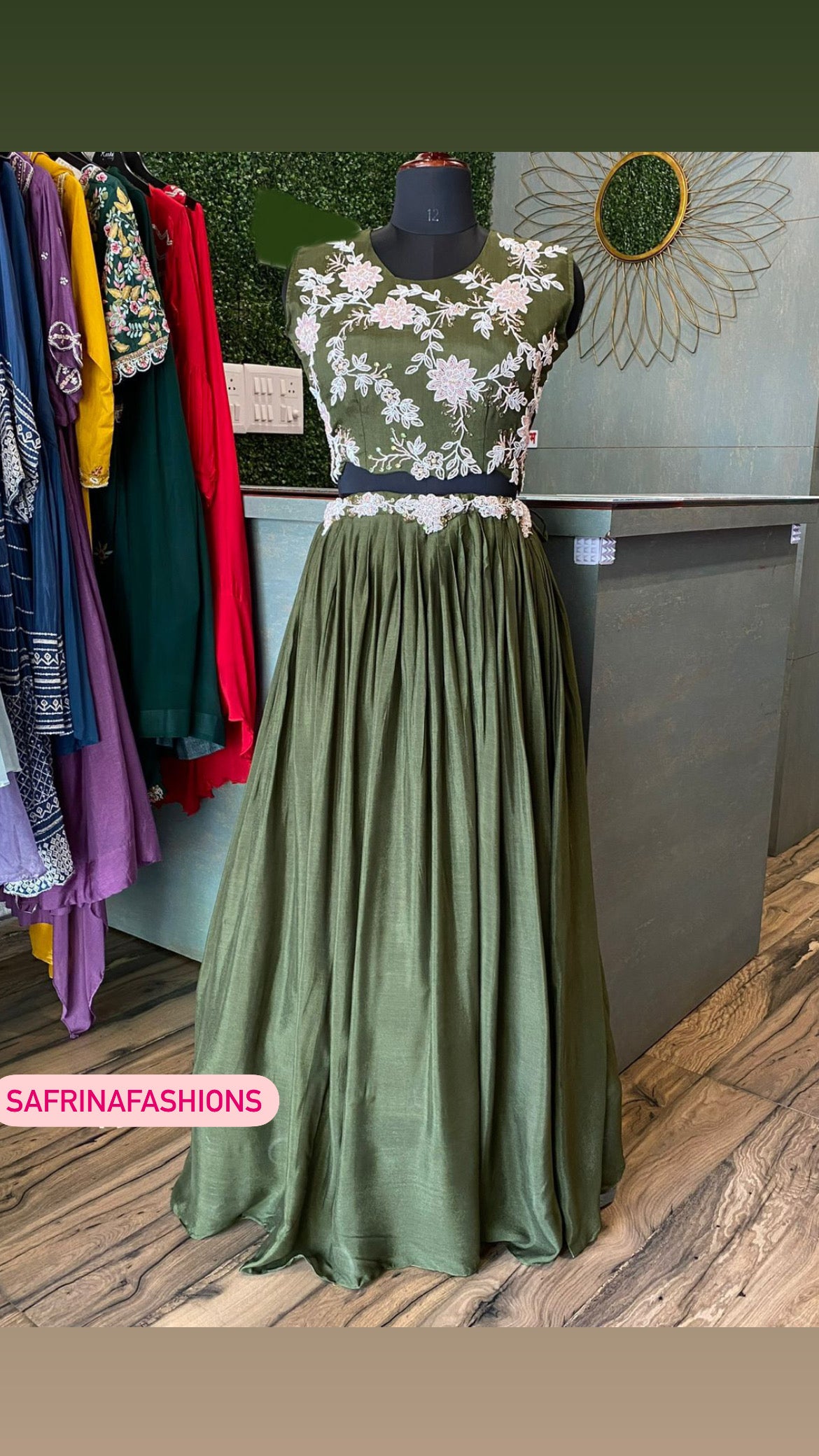 Rodri indowestern dress - Saffronfashionindia