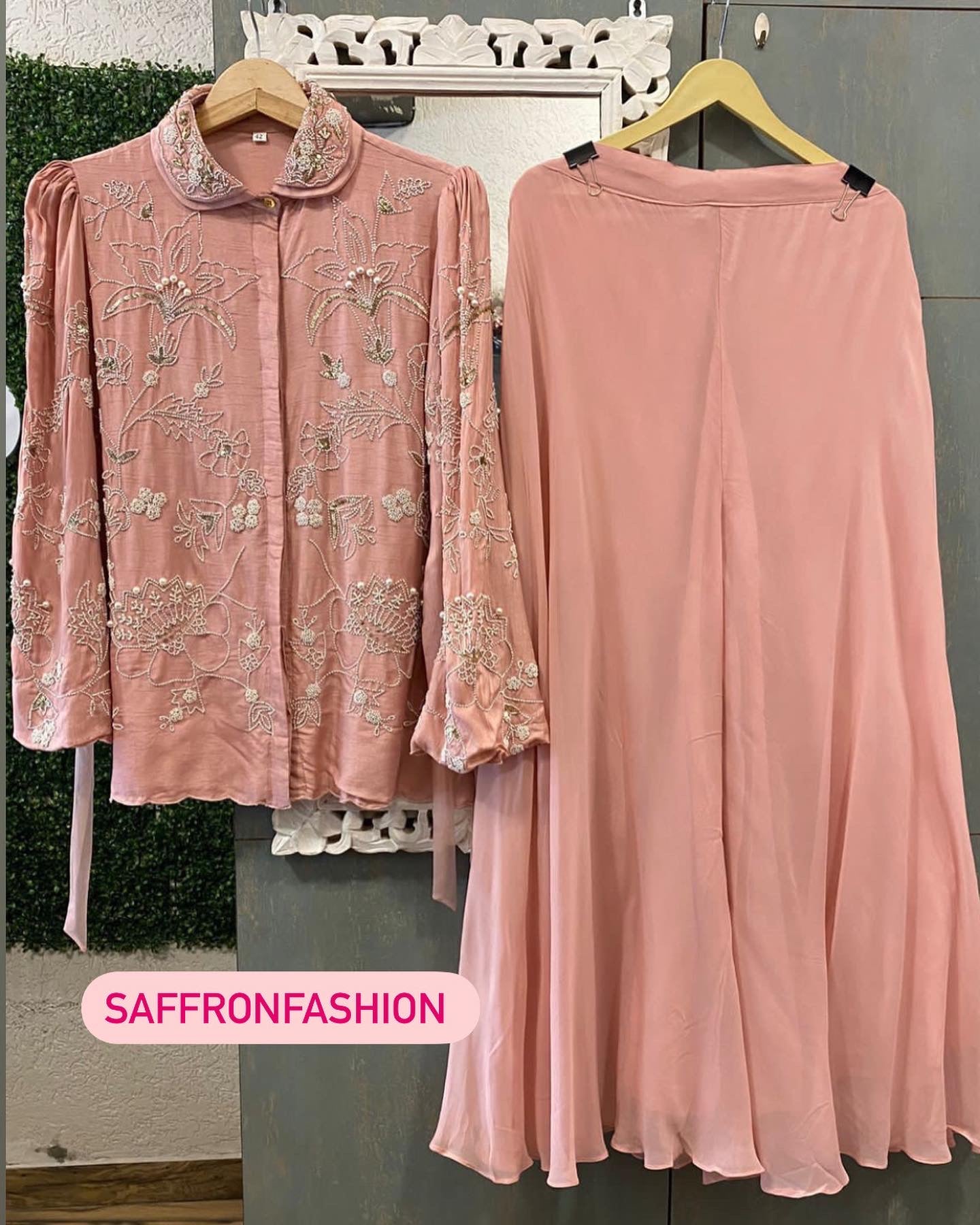 Norah indowestern dress - Saffronfashionindia
