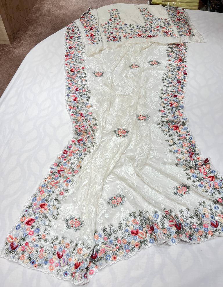 Geinea stainley saree - Saffronfashionindia