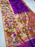 Heritage silk Paithani saree