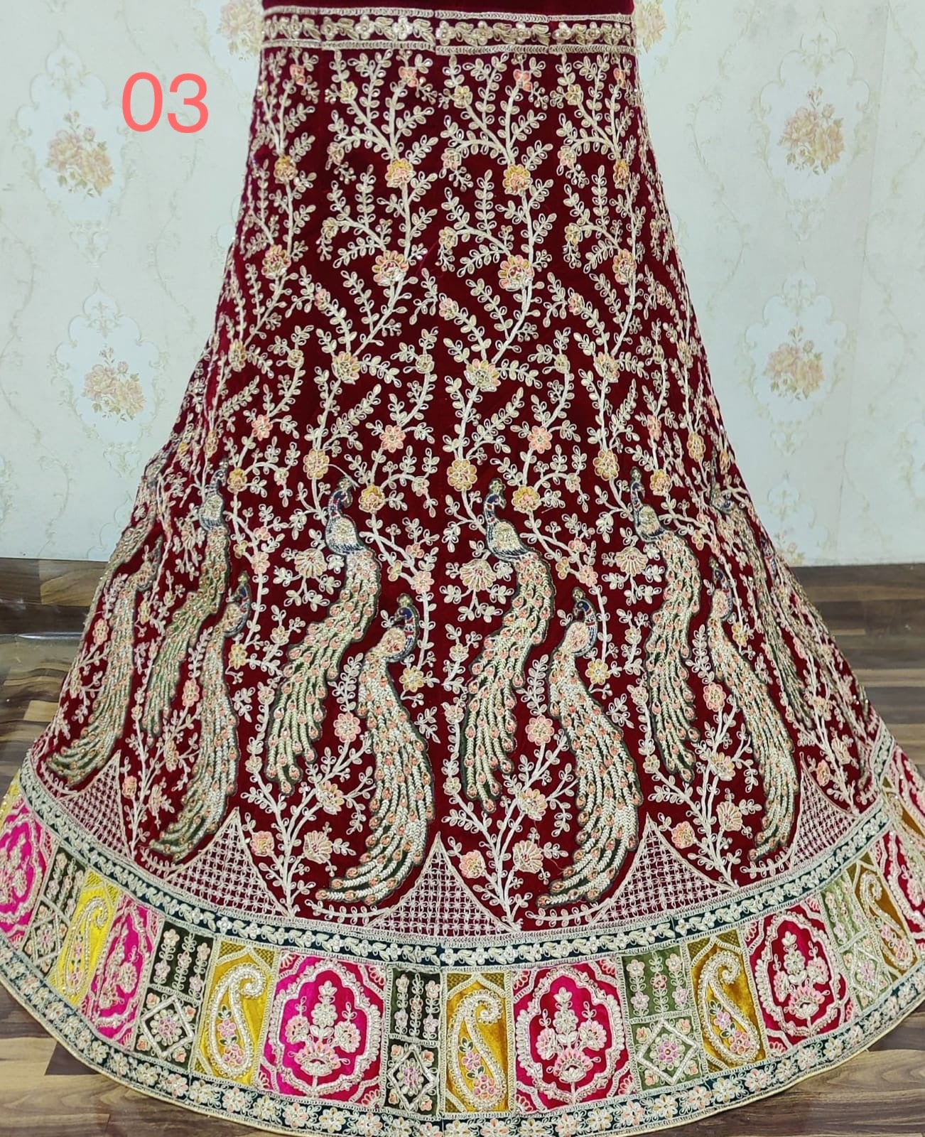 Jiah Indian heritage traditional lehanga - Saffronfashionindia