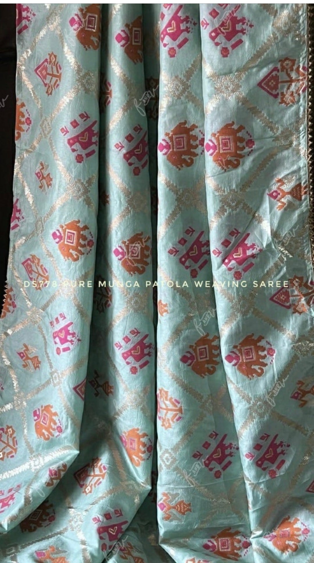 Executive saree/Munga saree/Indian sari - Saffronfashionindia